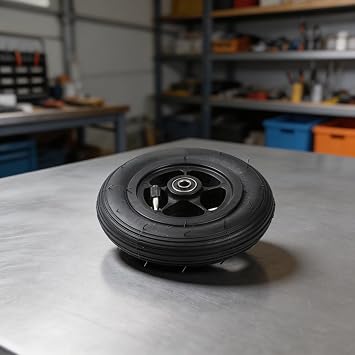 FACAIIO Ottobock Compatible 6 Inch Wheelchair Front Tire, Anti-Slip