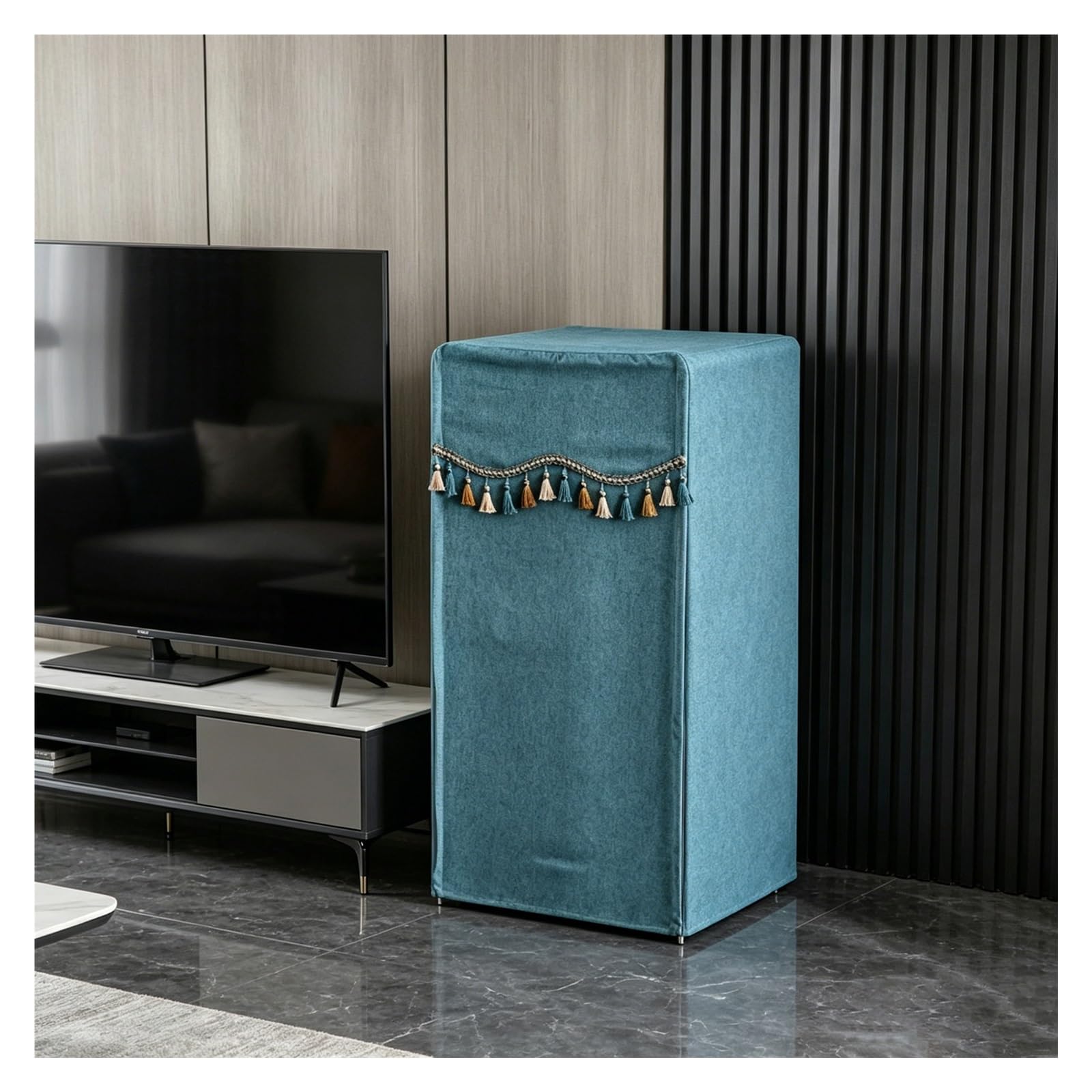 CHZDPP Customized Safe Box Cover Disguise for Safes/Freezers, Safety Cover with Reinforced Seam, Safe Deposit Boxes Protective for Dressing Room/Study(Indigo,50x40x70 cm/20x16x28in)