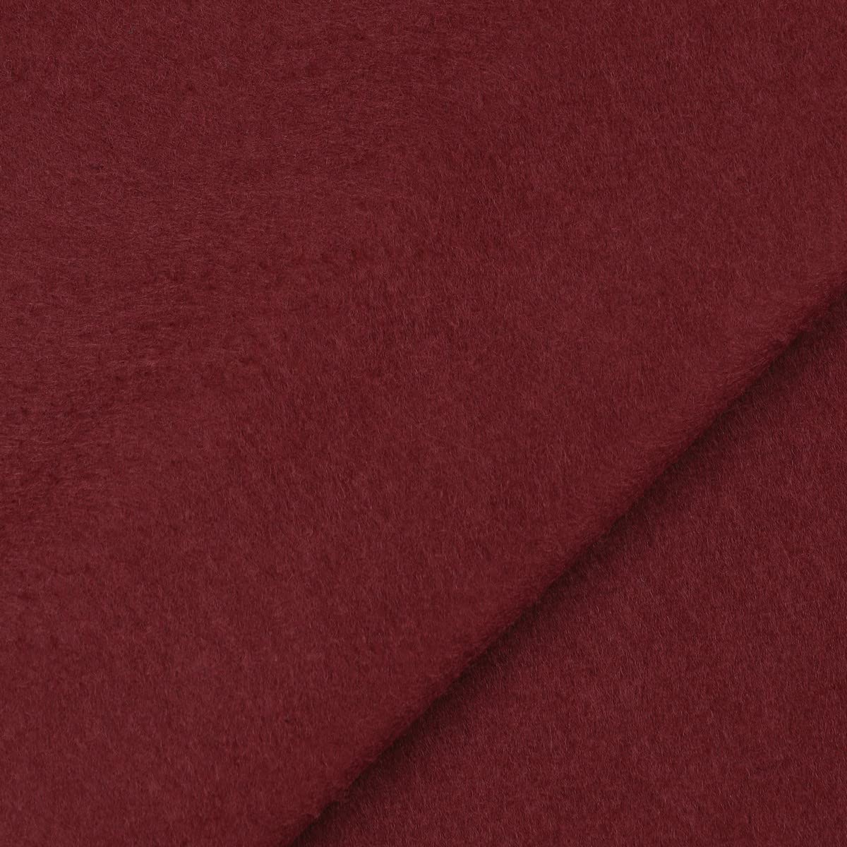 Pannolenci Mondo Tessuti - Feltro 1mm, 50x190cm, Colore Bordeaux E Altri 59 Color