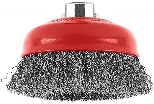 Bosch Professional Wire Cup Brush, Crimped Wire, 100Mm, For Thread M14 at Rs. 433