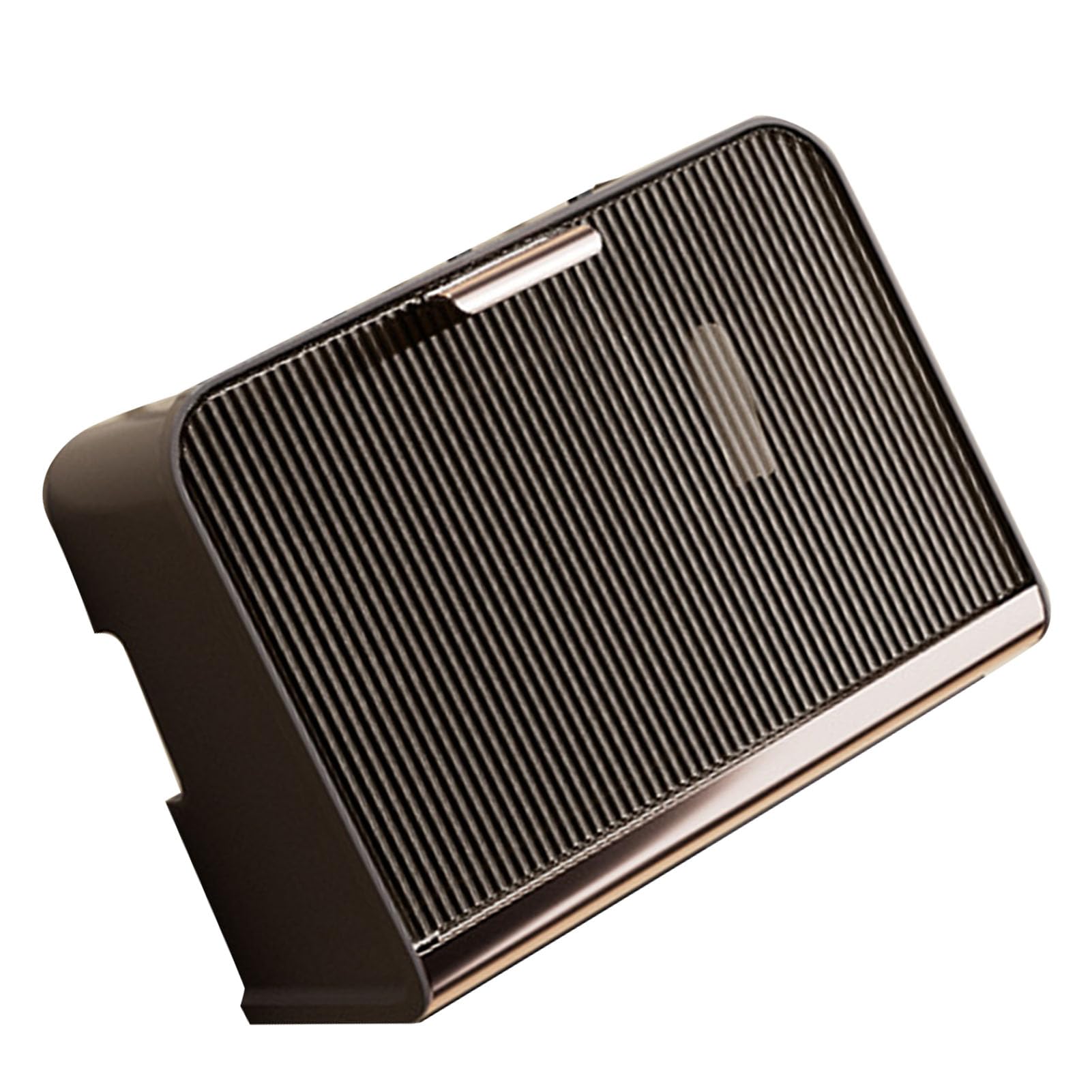 Mumusuki WiFi-Router-Aufbewahrungsbox, Wandbehang Router Verstecken Regal, Set-Top-Box und Kabel Organizer Box für Wand Dekorative, Kaffeefarbe (30x12x22cm)