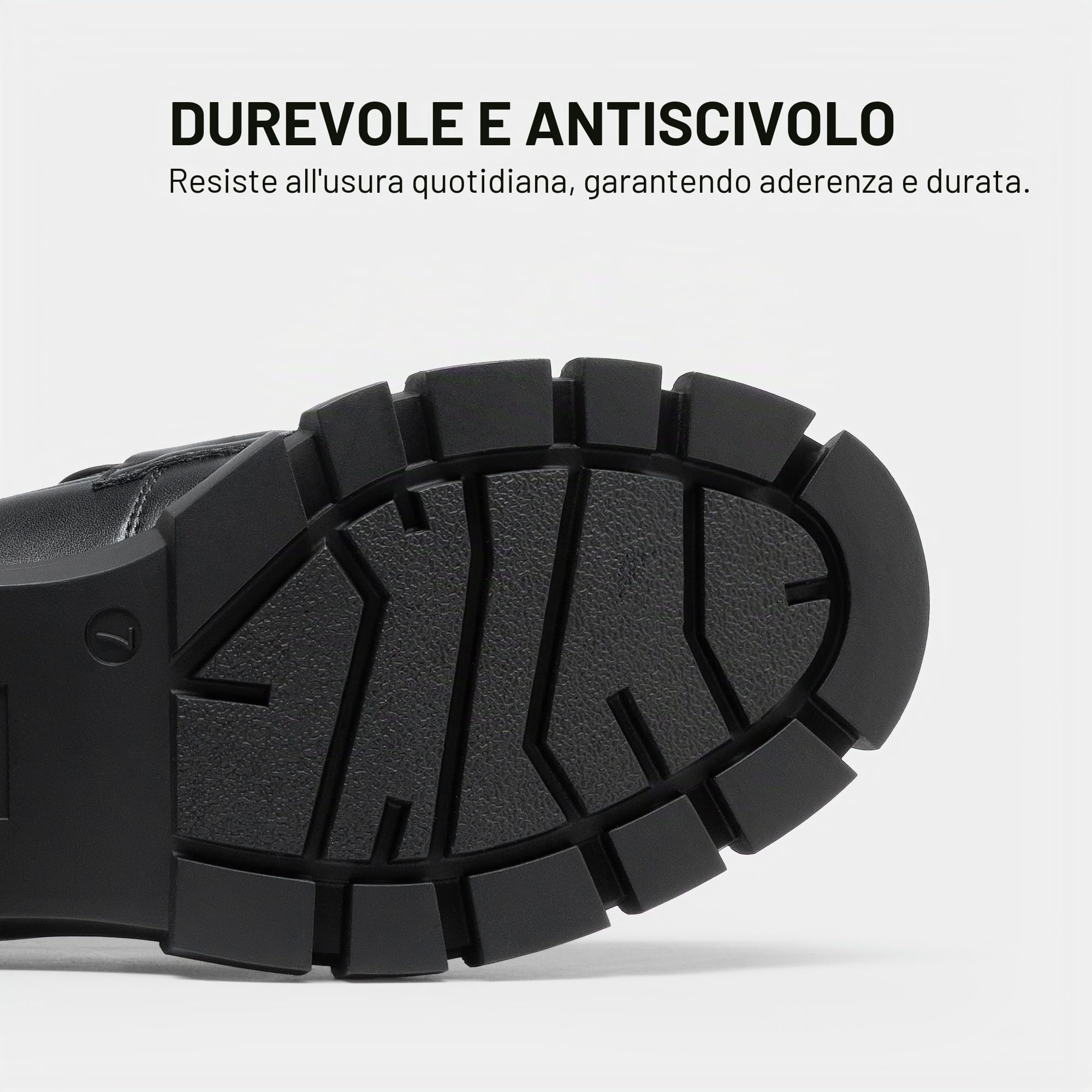 DREAM PAIRS Mocassini Donna Classici Comodi,Nero,39 | Tacco 5,5 cm, plateau 2,1 cm, suola carrarmato, collare imbottito, soletta 5 mm, slip-on.