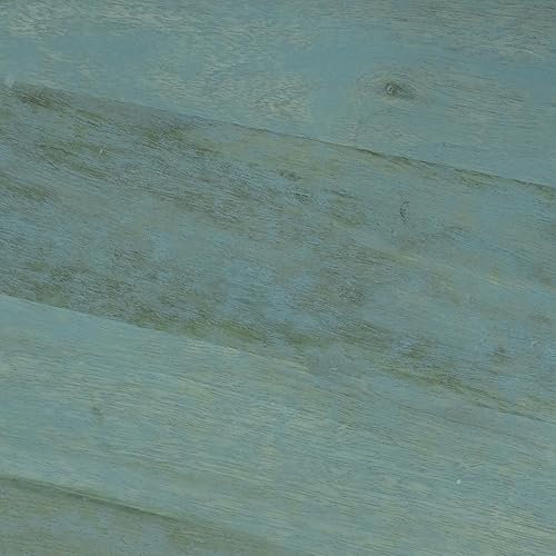 Miniatura 12 de SIMPLIHOME Robbie - Mesa redonda de madera de mango maciza de 16 pulgadas de ancho, estilo bohemio, contemporánea, rústica en color verde azulado,