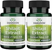 Vista 1 de Swanson Extracto de Shilajit – Suplemento de hierbas que promueve el crecimiento celular – Fórmula natural para el bienestar general