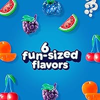 Vista 7 de Airheads Mini barras de caramelo, paquete variado de Taffy, dulces a granel envueltos individualmente, seis sabores de frutas surtidos con sabor