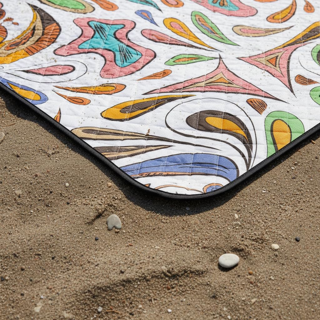 Cobija Picnic Plegable Camping Exterior, 200x200 cm