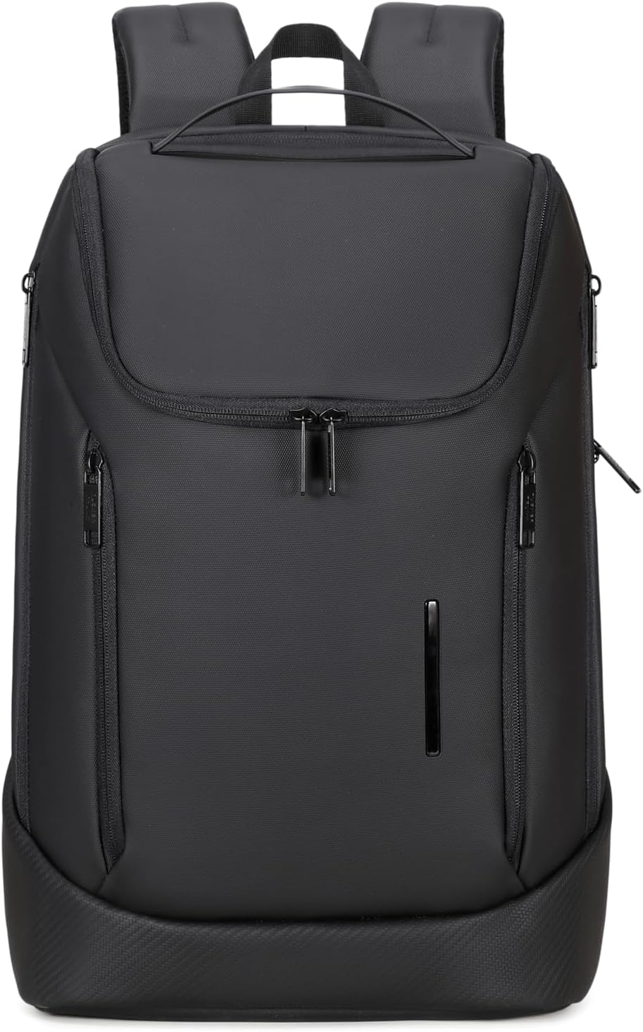 Shockproof Waterproof Laptop Backpack, 17-Inch Anti-Scratch Travel Backpack with Large Storage(Black/Gray/Green) (Black)