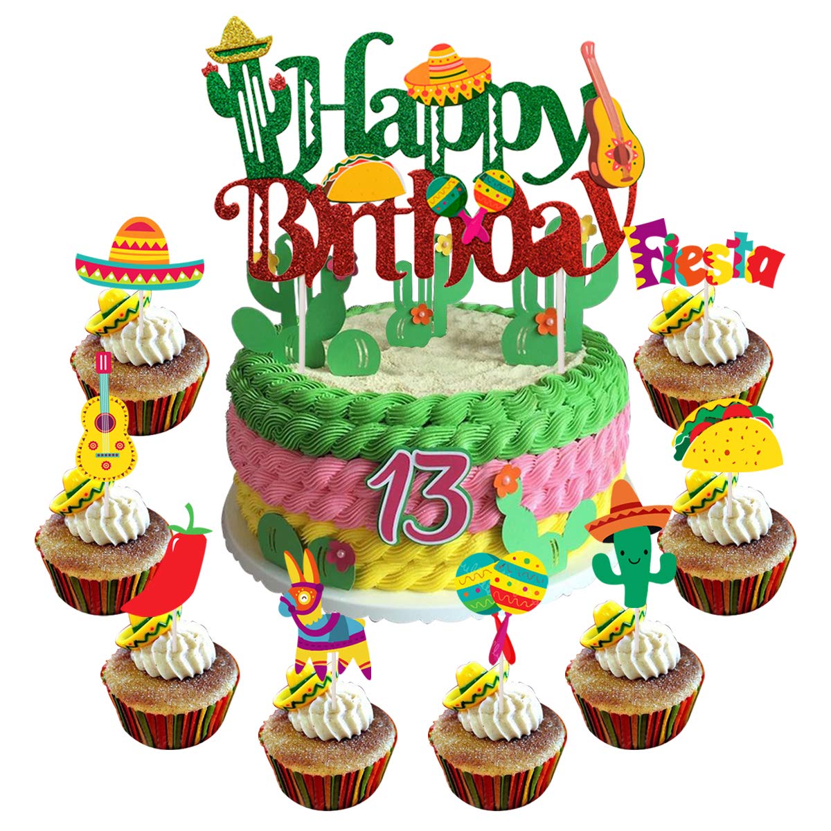 2 Tovaglie Messicane Per Feste - 137x274 Cm, Plastica Impermeabile, Stile Fiesta Cinco De Mayo - Foto 7