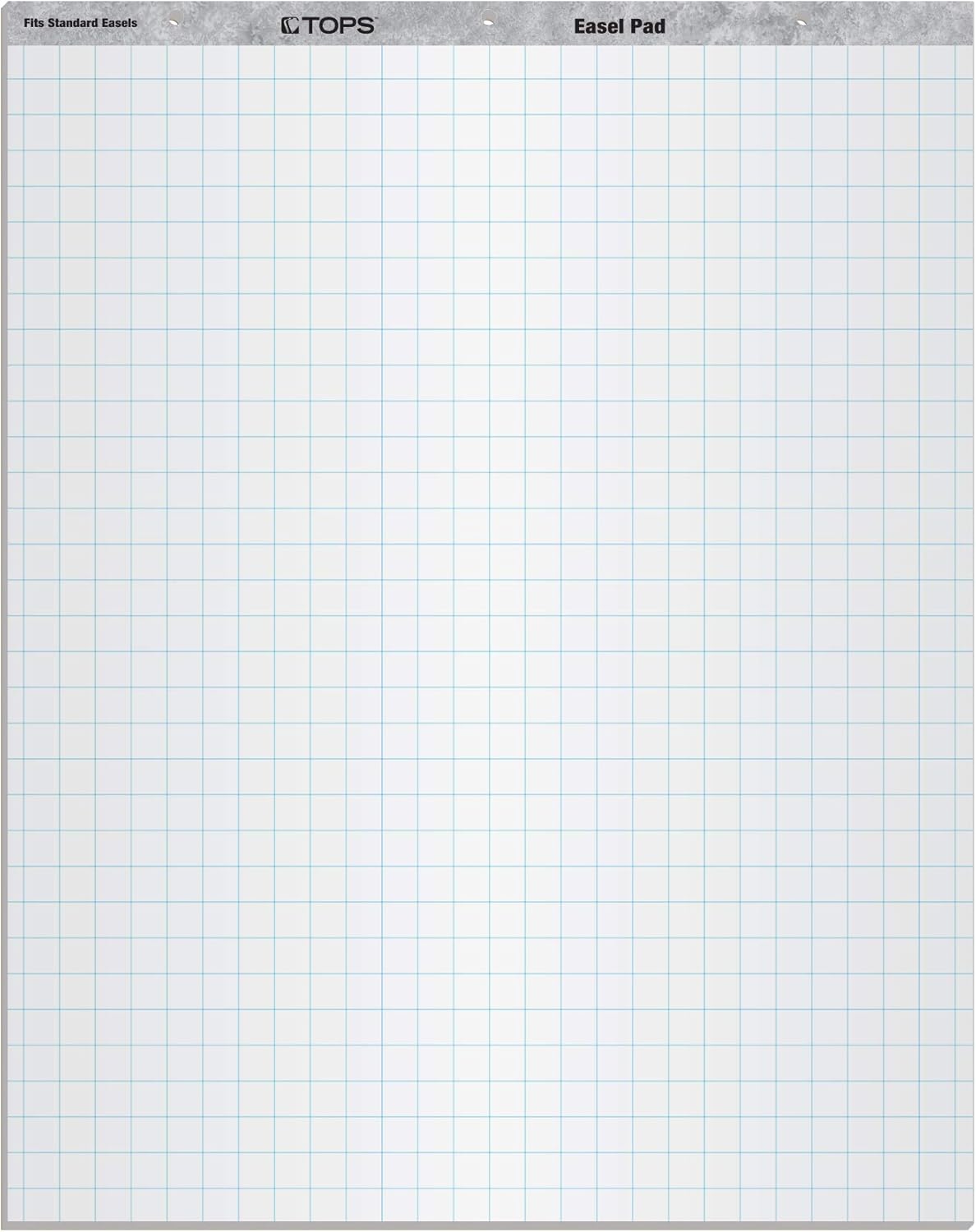 TOPS Standard Easel Pads, 3Hole Punched, 27 x 34 Inch, 1