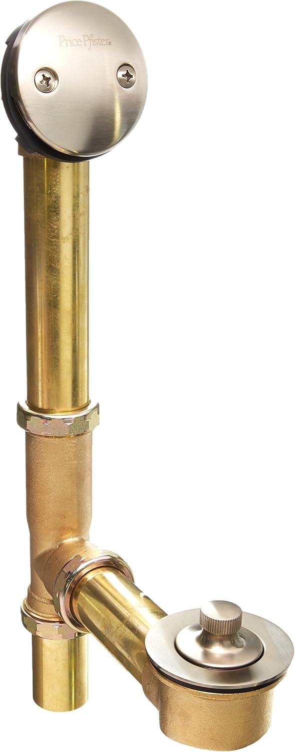 Pfister 018310K Waste and Overflow, Bronze