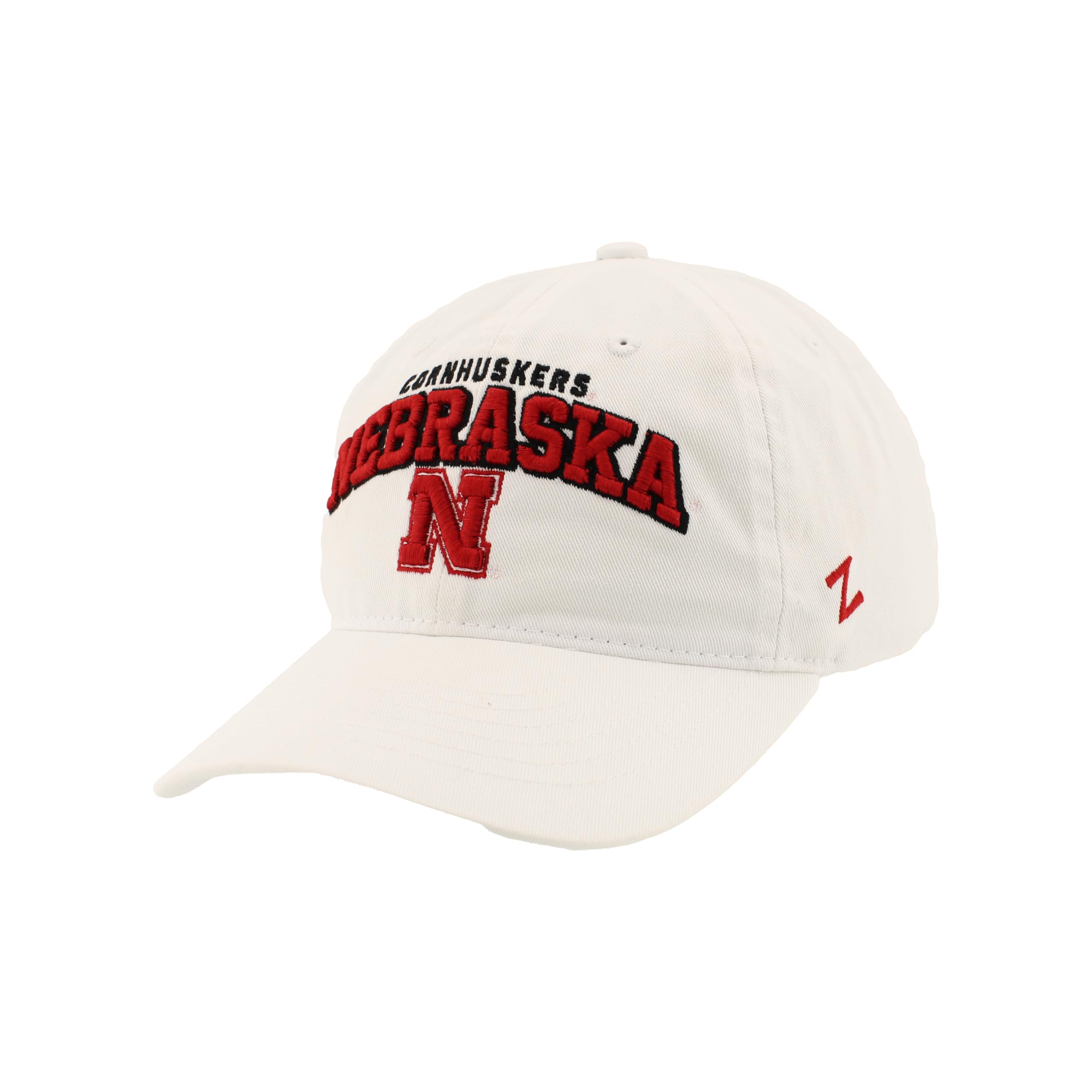 ZHATS NCAA Officially Licensed Hat Scholarship Classic White