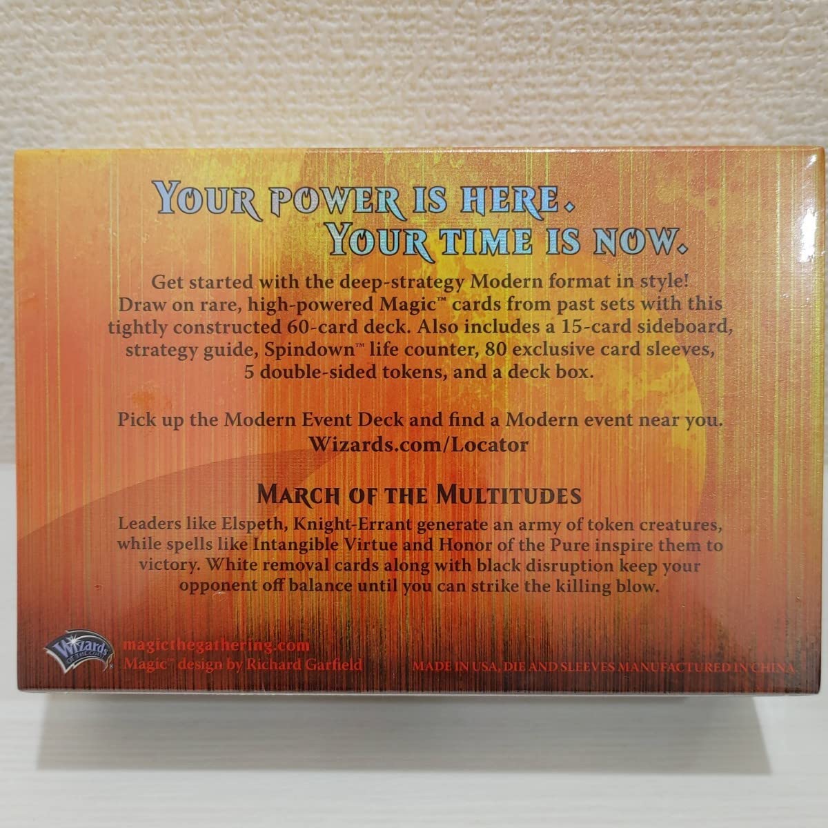 Amazon.co.jp: MTG Modern Event Deck, English : Toys & Games 