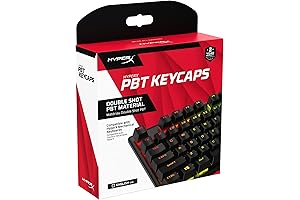 Double Shot Full PBT Keycaps: Durable, Precision-crafted for Ultimate Typing Experience