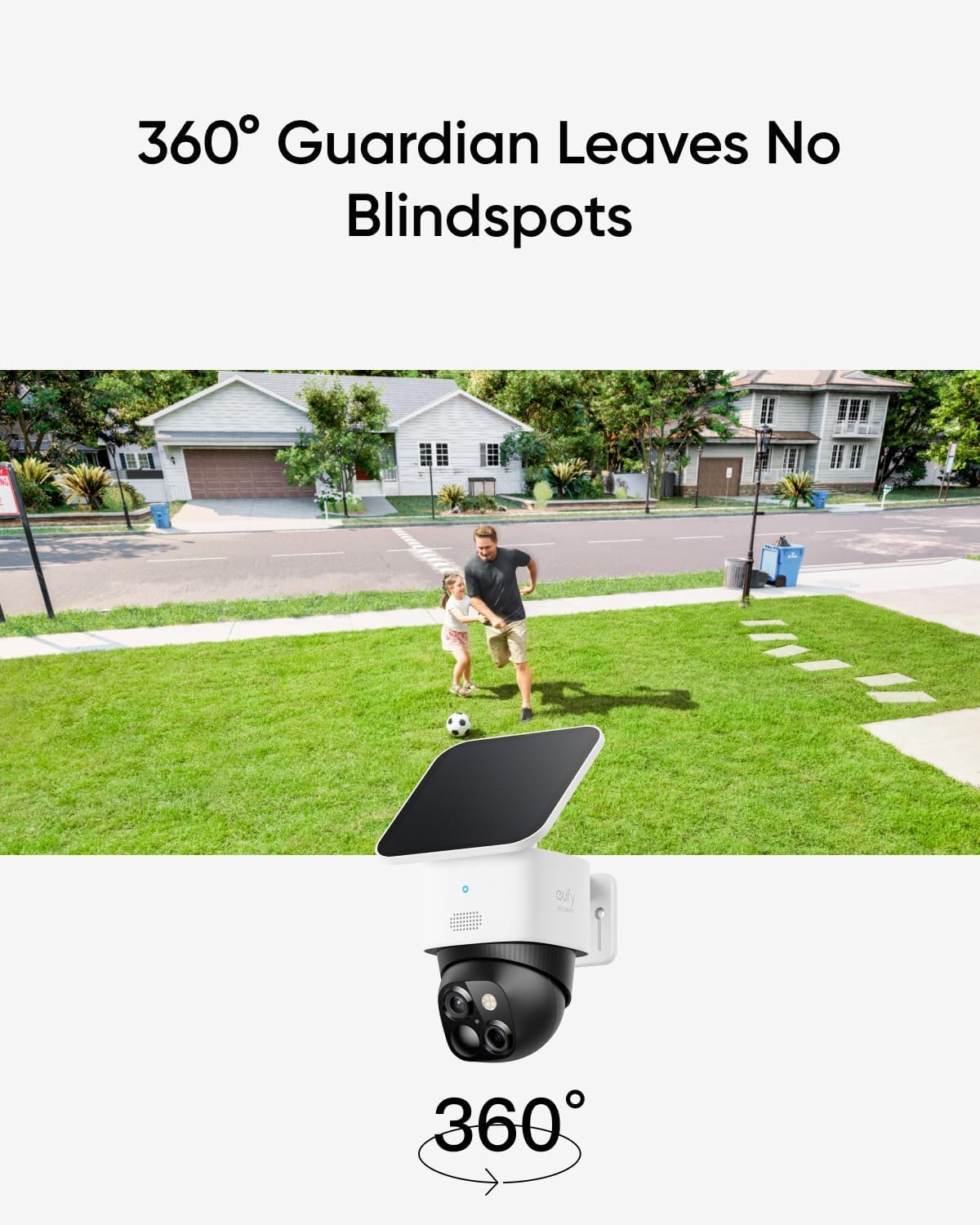 Amazon.com : eufy Security SoloCam S340, 3K Dual-Lens Solar