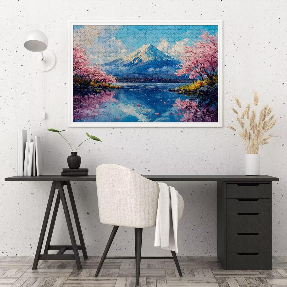 Puzzle 2000 Piezas Adultos, Puzzle 2000 Piezas de Madera, Rompecabezas para Adultos Monte Fuji Patrón, Rompecabezas Desafiante para Toda la Familia, Regalos Originales para Mujer, Tema: Paisaje, R-50