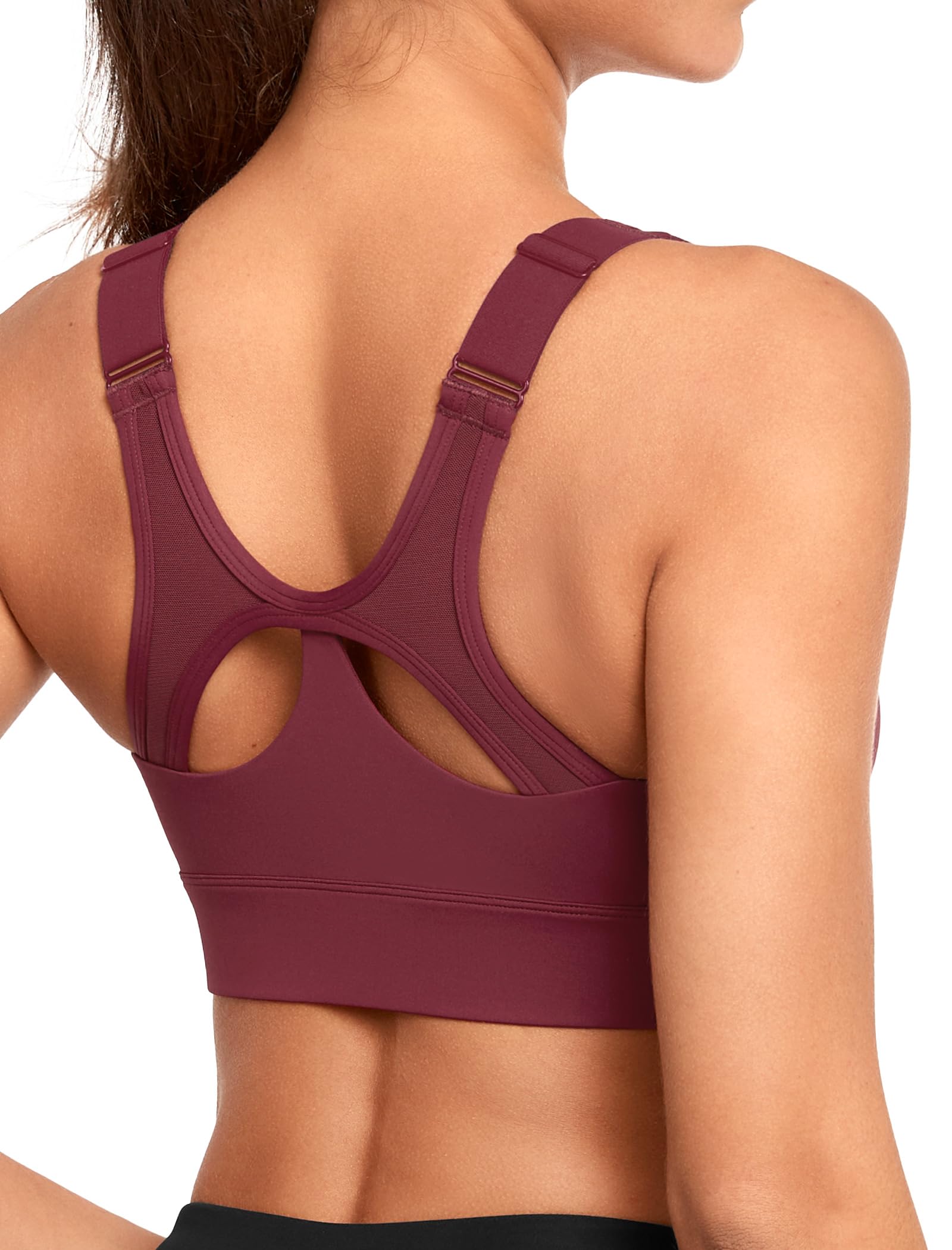 Yvette Soutien-Gorge de Sport pour Femme,Ajustable