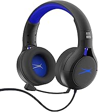 Premier Accessory Group Gaming Headset for Xbox One Surround Sound Altec Lansing Game Headphones Noise Cancelling Mic AL6000, Xbox Green Playstation Blue RGB Black