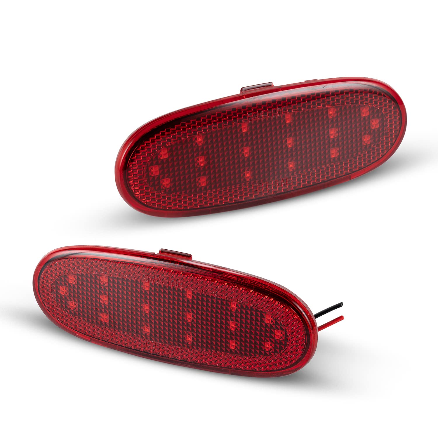 X AUTOHAUX Cubierta De Luz Reflectora Para Panel De Puerta Delantera