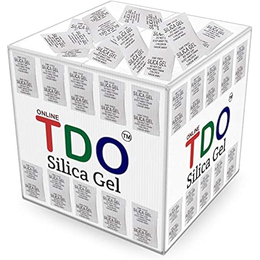 TDO Silica Gel Packets 250 pcs Each 1 Gram For Moisture ab