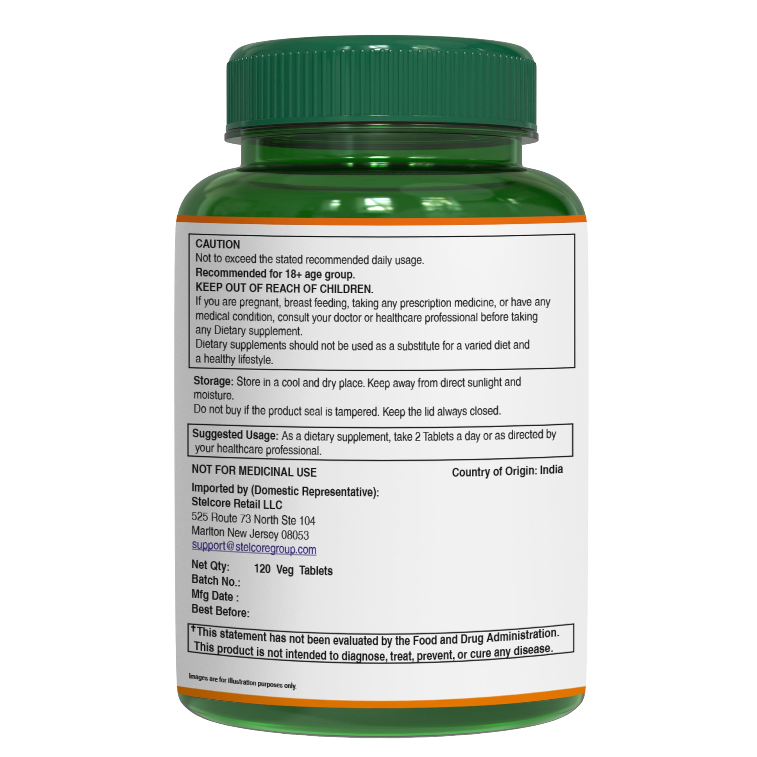 Pure Nutrition Organic Triphala Tablet - 1200mg | 120 Count | USDA Organic | Powerful Blend of Amlaki + Haritaki + Bibhitaki to Support Healthy Digestion | Non-GMO | Gluten-Free — Amazon image 7