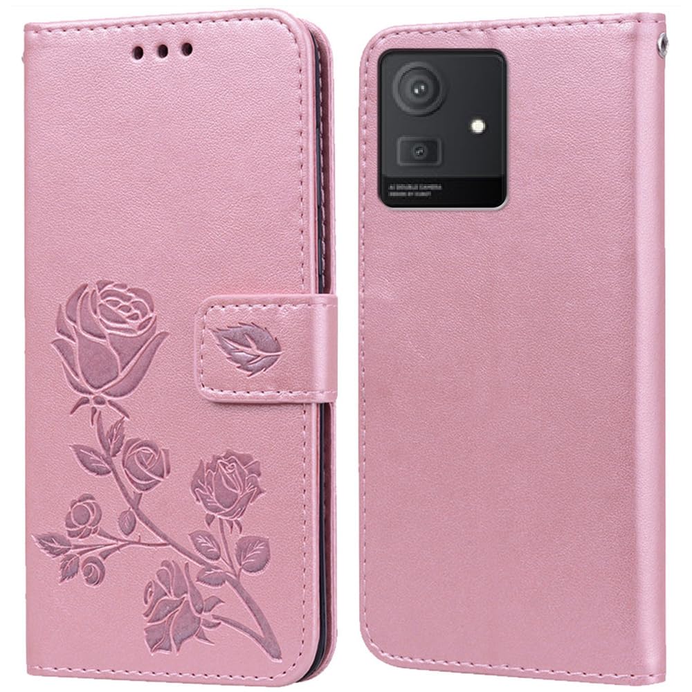 RonRon Cover Cubot Note 50 Libro, Flip Custodia Portafoglioin Pelle, Antiurto case per Cubot Note 50, Nero