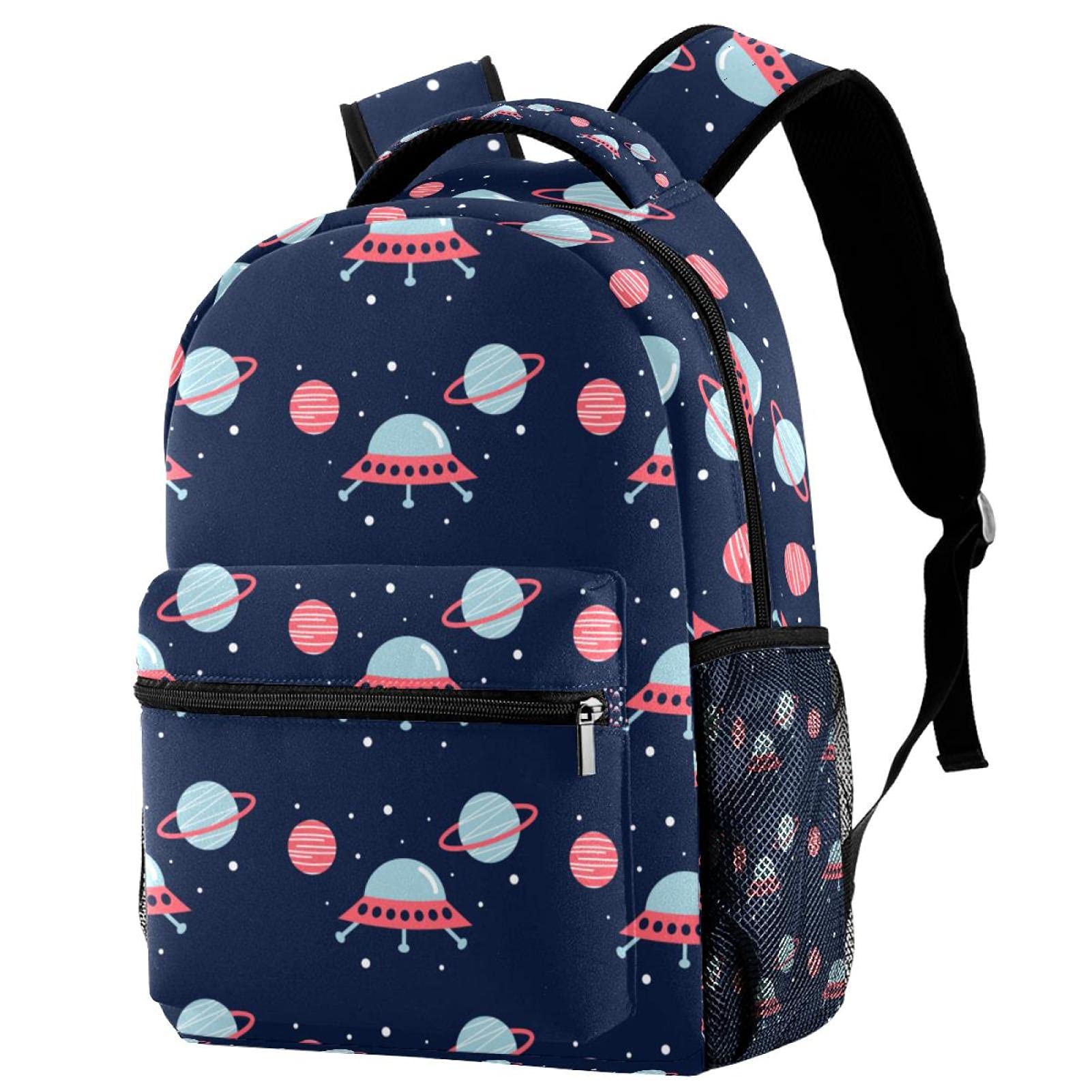 Sac à dos d'école funky multicolore avec grand volume de rangement - 7