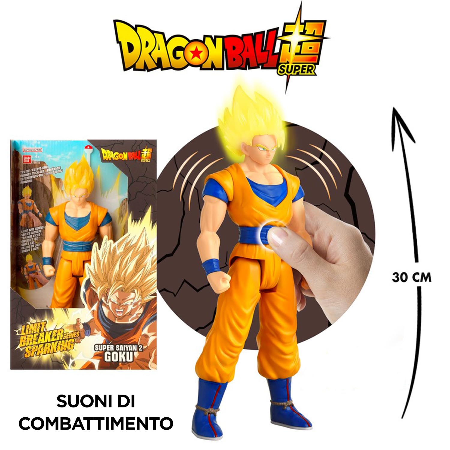 Buy BANDAI Dragon Ball Limit Breaker Series Sparkling SS2 Goku