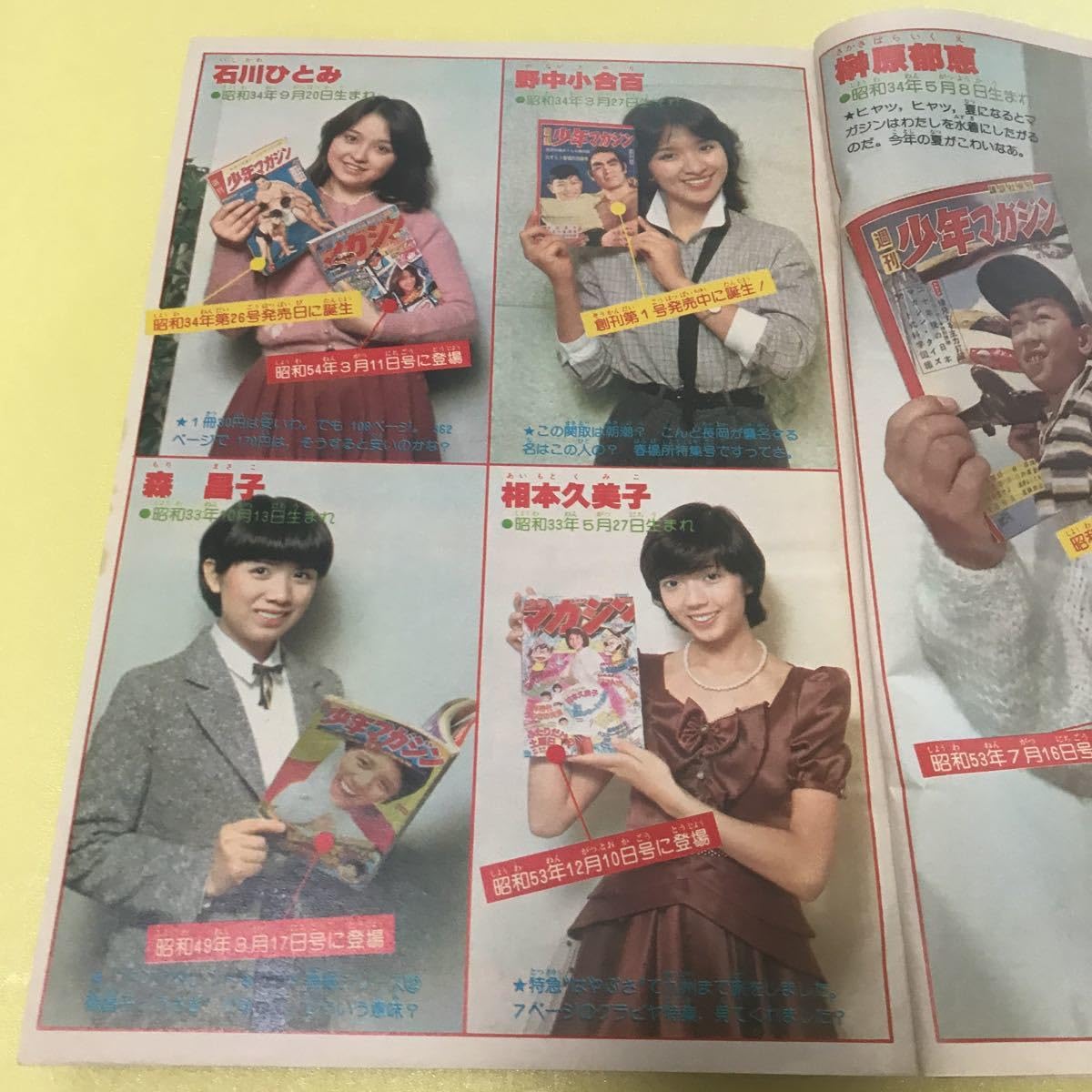 Amazon.co.jp: まんが雑誌少年マガジン 1979年昭和54年4月8日