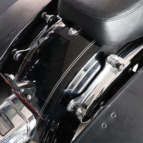 Miniatura 2 de AUFER Kit de herramientas de acoplamiento cromado de 4 puntos compatible con Touring Road King Road Glide Street Glide Electra Glide 2009-2013