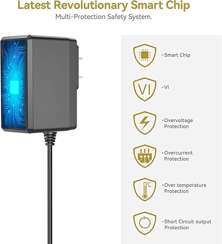 Miniatura 2 de Omilik Adaptador de 5 V CACC compatible con Yealink T29G T32G T33G T38G MP56 T48U T46U T48G T57W SIP-T54W Teléfono IP YLPS052000B1-US YLPS052000B-US