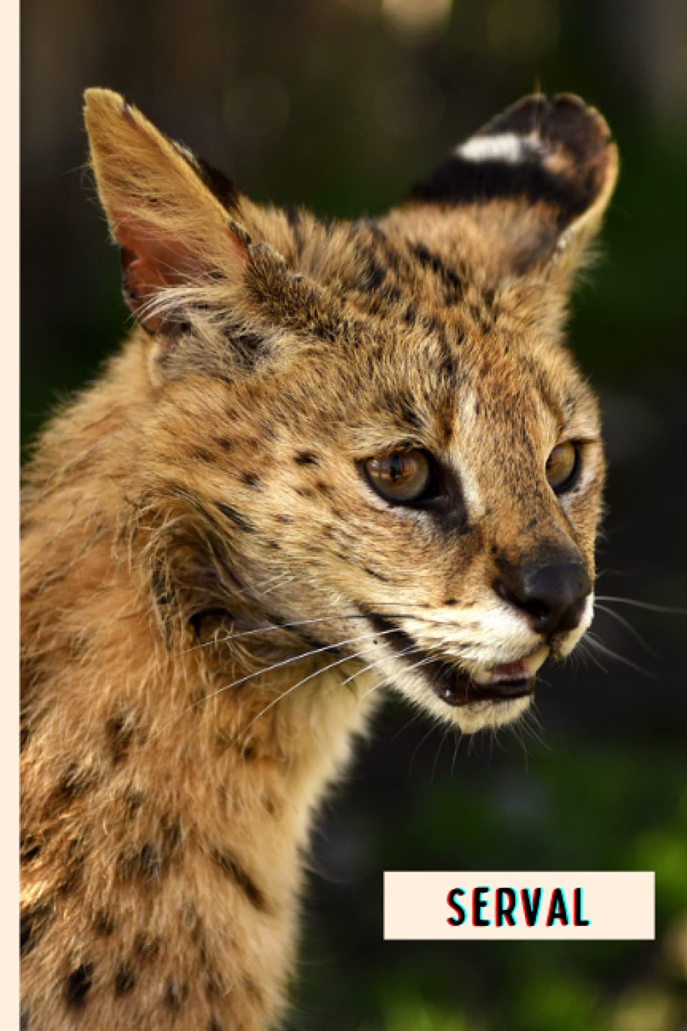 Serval: Perfect Serval Journal for Memories And Notes , Serval Notebook ( 110 Pages, 6x9 )