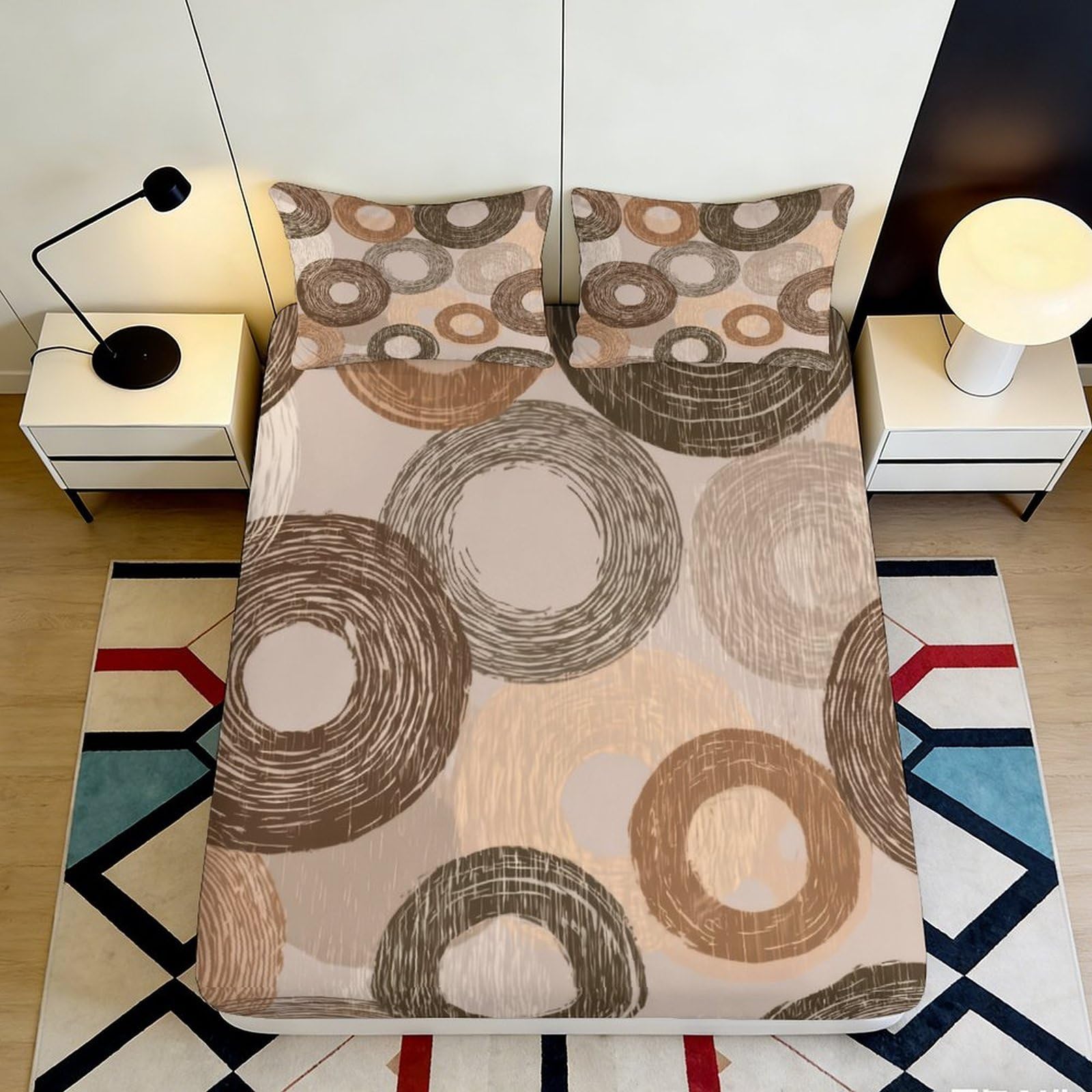 3D Printed Cartoon Cucumber Fitted Sheet Microfiber Deep Pocket Elastic Hem Vegetable Mattress Fitted Cover Bedroom 200x200x25cm
