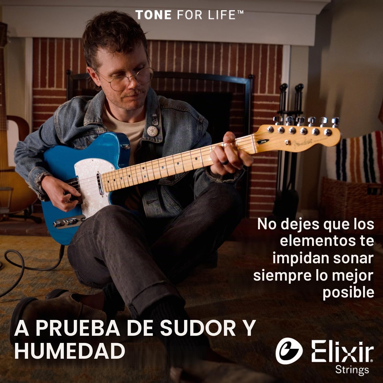Elixir Cuerdas Strings para guitarra eléctrica con tecnología NANOWEB, ligeras (.010-.046), paquete de 4 unidades especial de Amazon