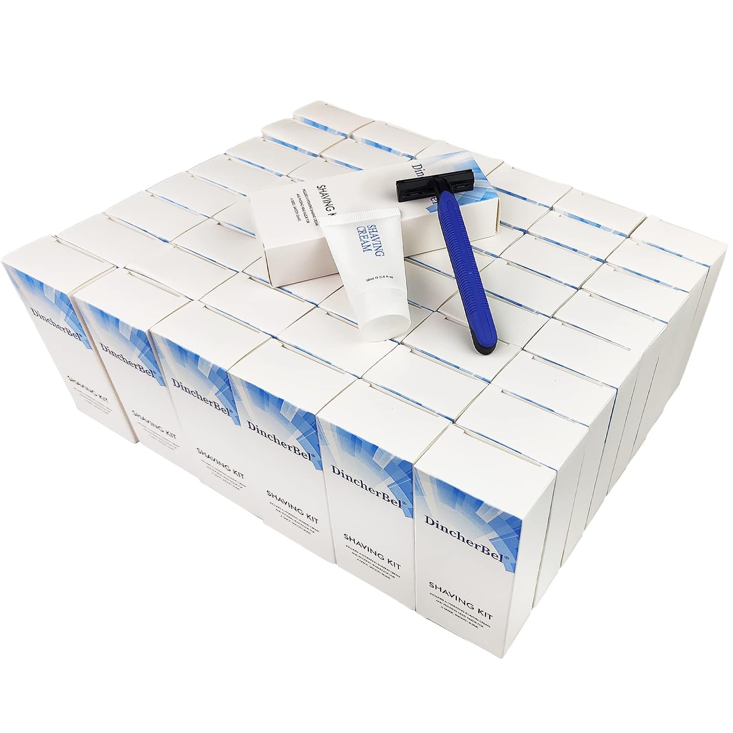 Shave Kit in Bulk, Smooth Shave Disposable Razor and Cream(12g), Individually Wrapped Toiletries Amenities for Hotel, Airbnb, Homeless, Shelter, Camping and Travel (50 Pack) Shave Kit in Bulk, Smooth Shave Disposable Razor and Cream(12g), Individually Wrapped Toiletries Amenities for Hotel, Airbnb, Homeless, Shelter, Camping and Travel (50 Pack)