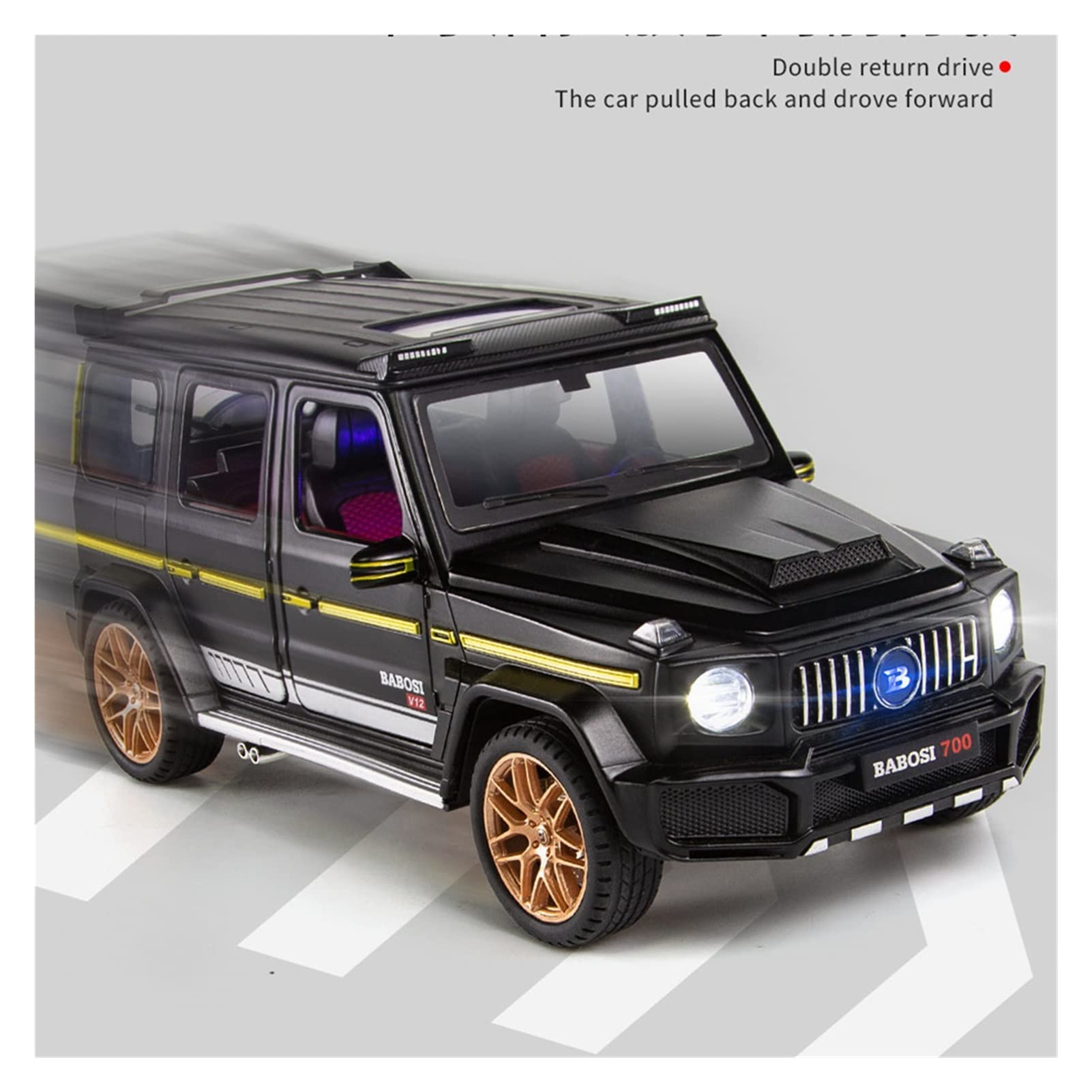 メルセデスベンツ　G700　合金製ダイキャストカー1:18 メルセデスベンツ G700 合金製ダイキャストカー1:18 Amazon.co.jp: 1