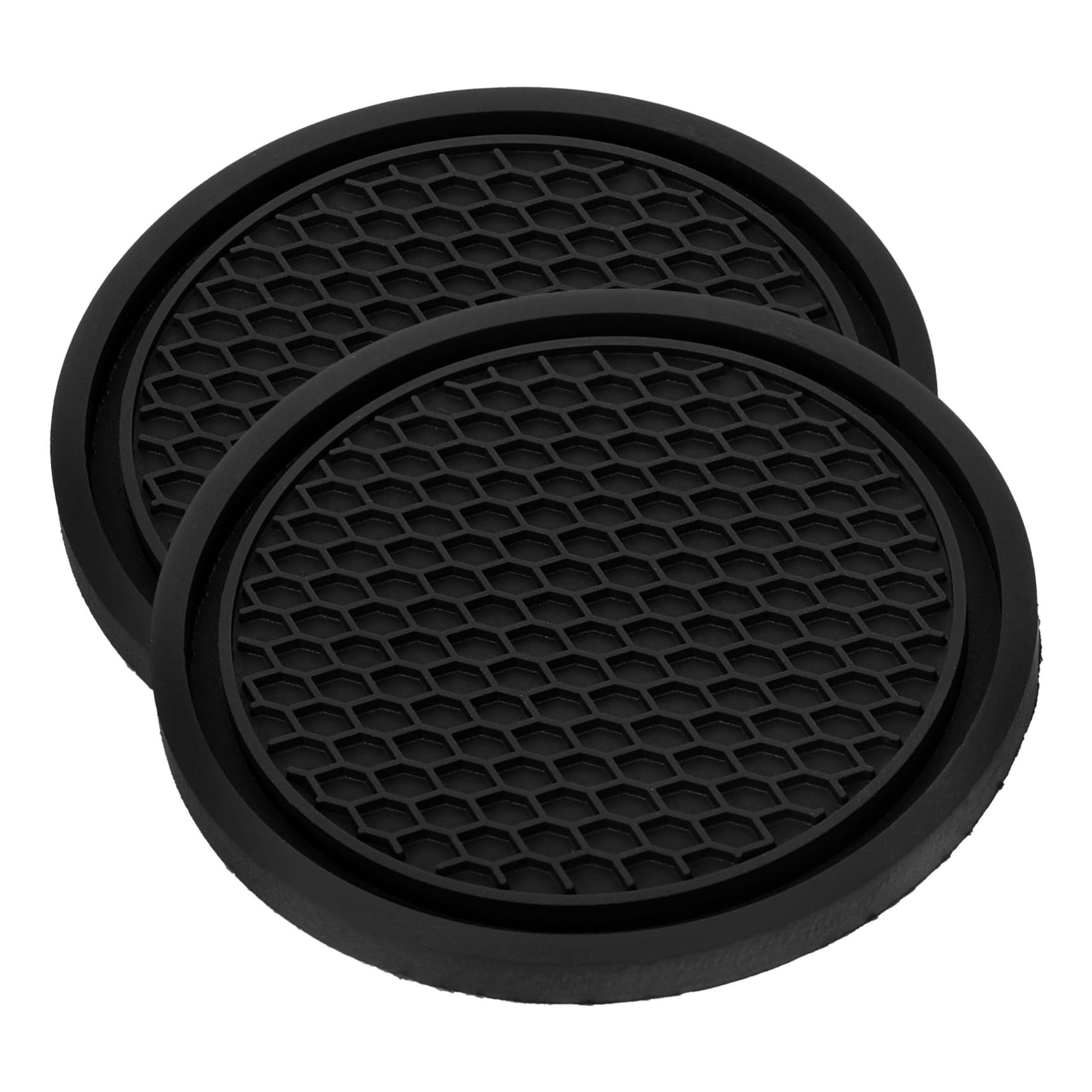 VINTORKY 2pcs Car Cup Coasters Anti-Slip Mat for Car Holders Silicone Coasters for Accessories Interior