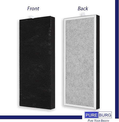 Miniatura 3 de PUREBURG Juego de filtros HEPA de repuesto 2+4 compatible con LivePure LP-HF250 LP-PF600 se adapta a LivePure LP250THLP260TH Sierra SerieslDigital