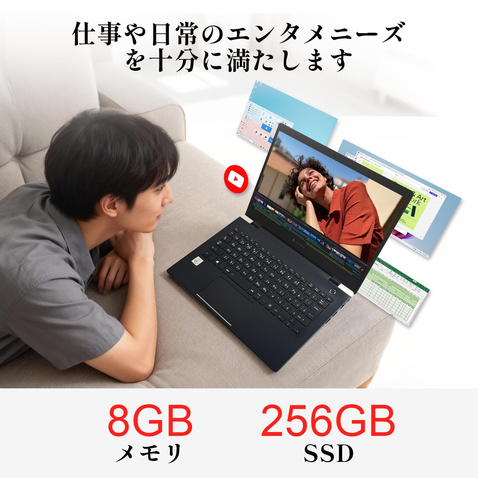 Amazon.co.jp: 【整備済み品】中古 東 芝 ノートパソコン 軽量 G83