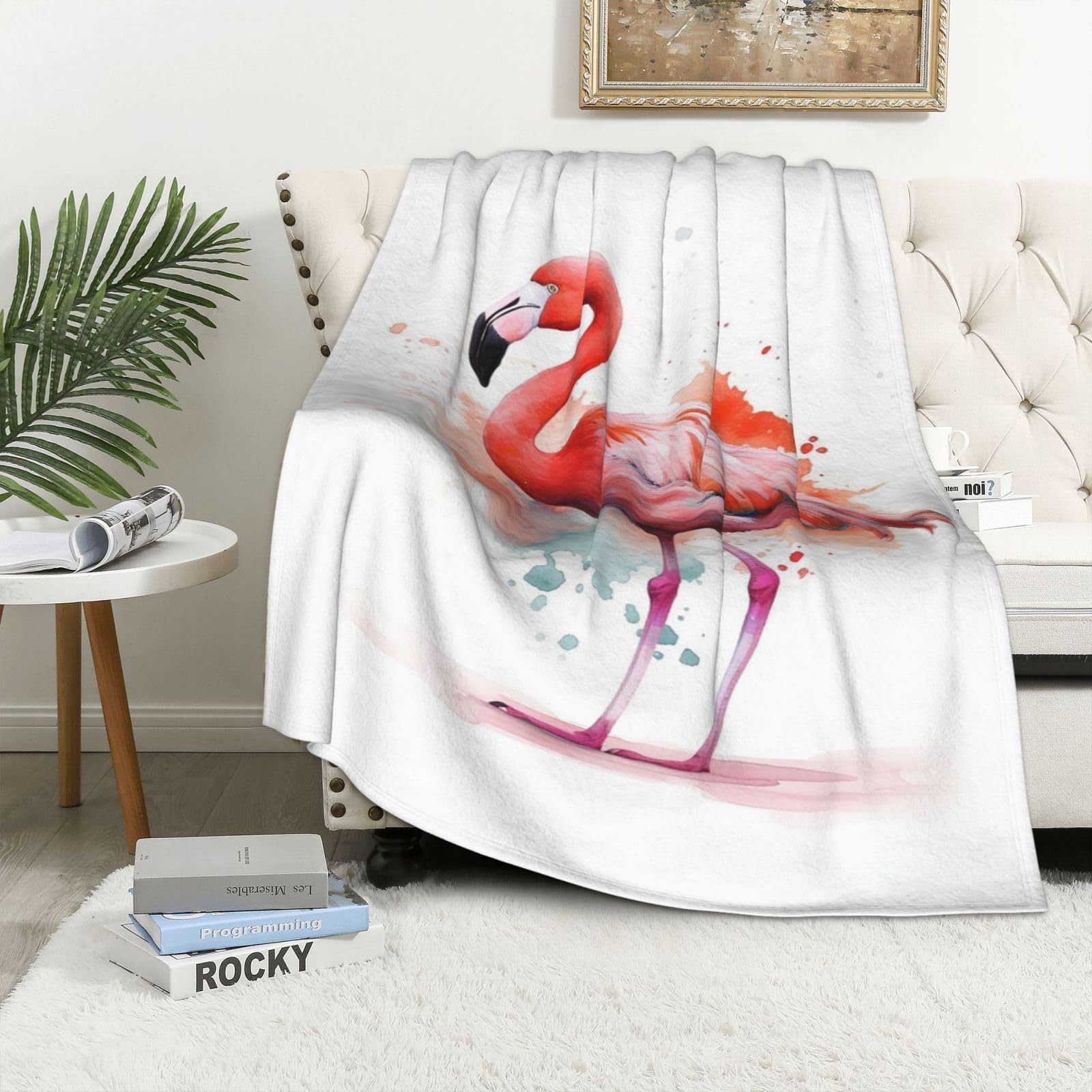 Couverture polaire en flanelle pelucheuse de qualité supérieure