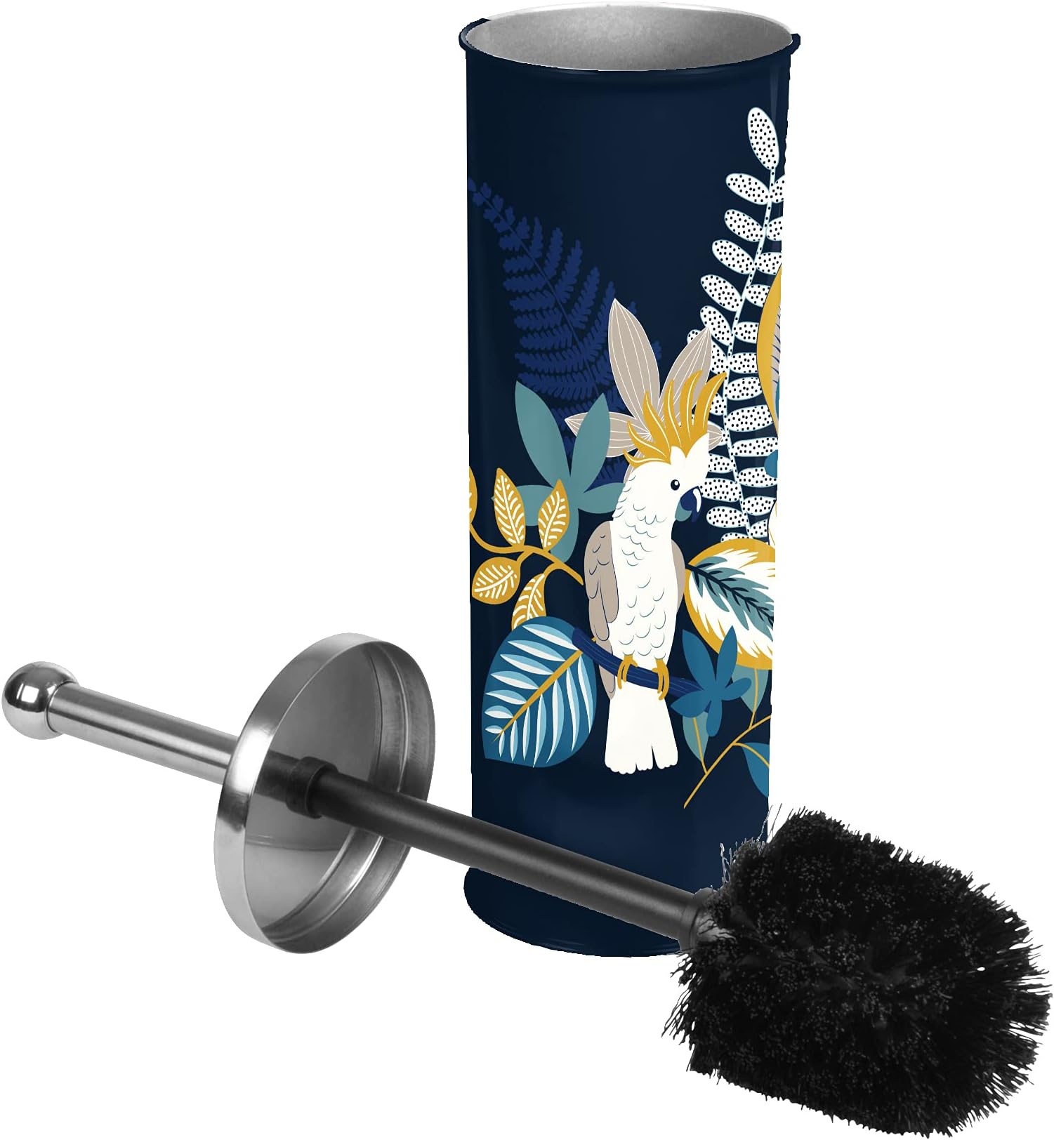 Villeroy & Boch Elements - Striking Ensemble brosse WC, 94 x 118 x 340 mm, Chrome