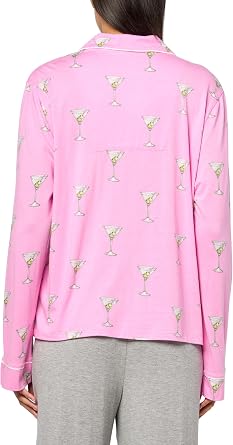 PJ Salvage Women's Playful Prints Long Sleeve