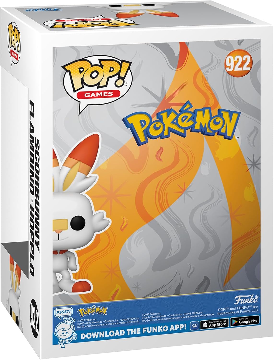 Funko POP! Games: Pokemon - Scorbunny - Collectable Vinyl Figure - Gift Idea - Official Merchandise - Toys for Kids & Adults - Video Games Fans - Model Figure for Collectors and Display