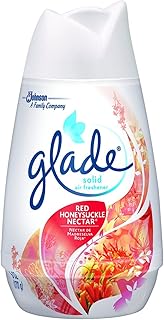 Solid Air Freshener, Deodorizer for Home and Bathroom, Red Honeysuckle Nectar, 6 Oz