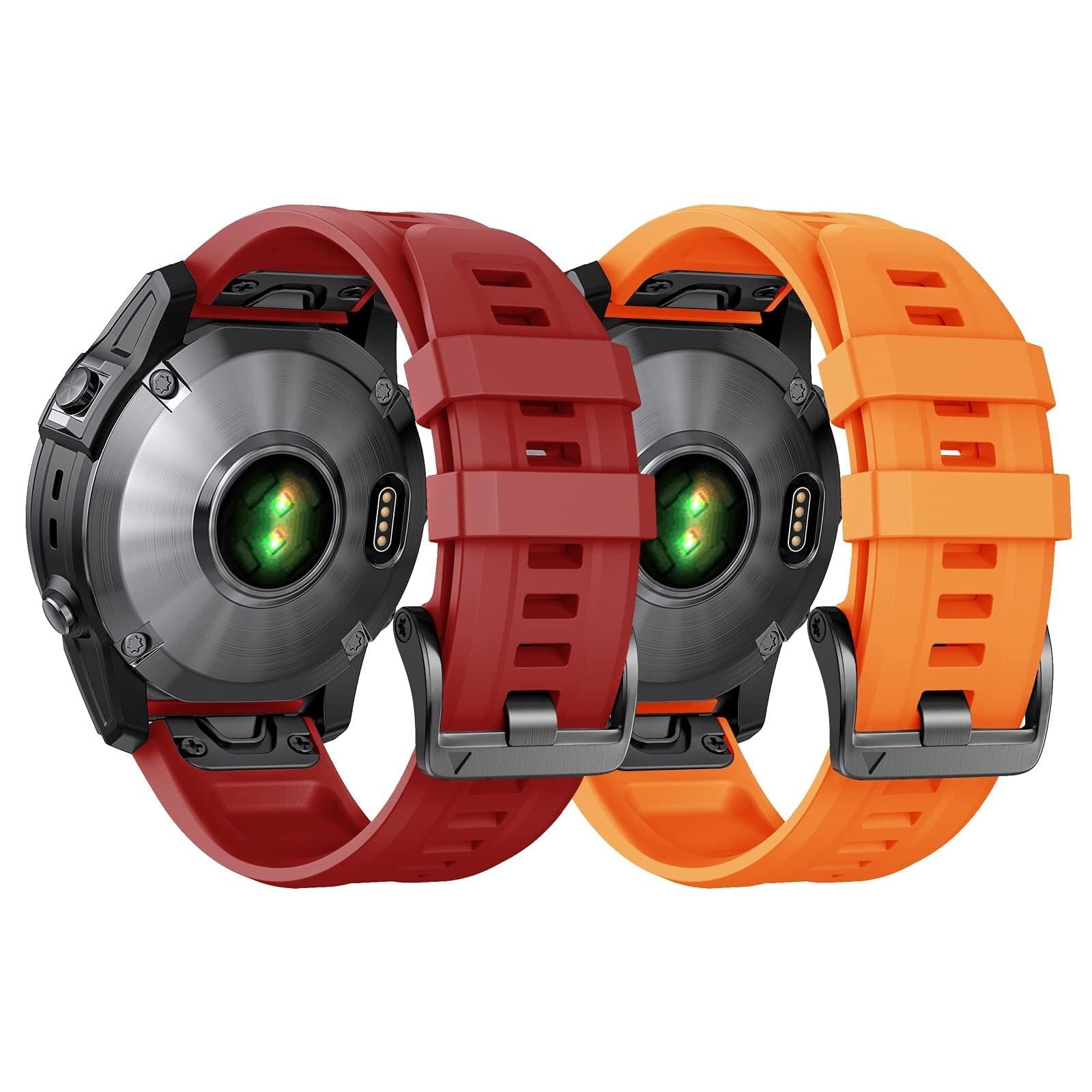 ZUC Pasek 22mm do zegarka Fenix ​​7/Fenix ​​6/Fenix ​​5 Quickfit Fenix ​​5 Plus silikonowy pasek na rękę Fenix ​​6 pro sportowy pasek do smartwatcha