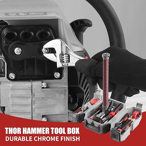 Miniatura 6 de Thor Hammer Caja de herramientas para el hogar, kit de herramientas de martillo Mjolnir de Thor, juego de herramientas de reparación para el hogar,
