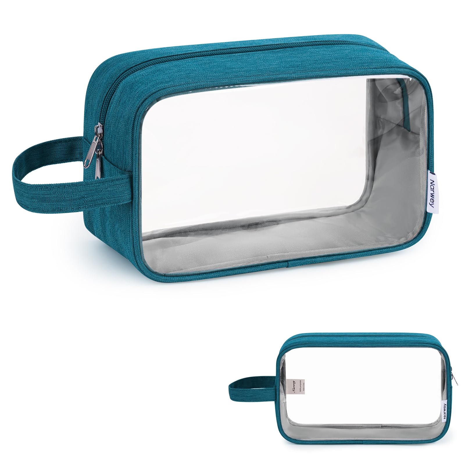 Narwey Travel Toiletry Bag for Women Traveling Dopp Kit Men Travel Bag for Toiletries Cosmetic Bag Makeup Bag Medicine Bag for Traveling