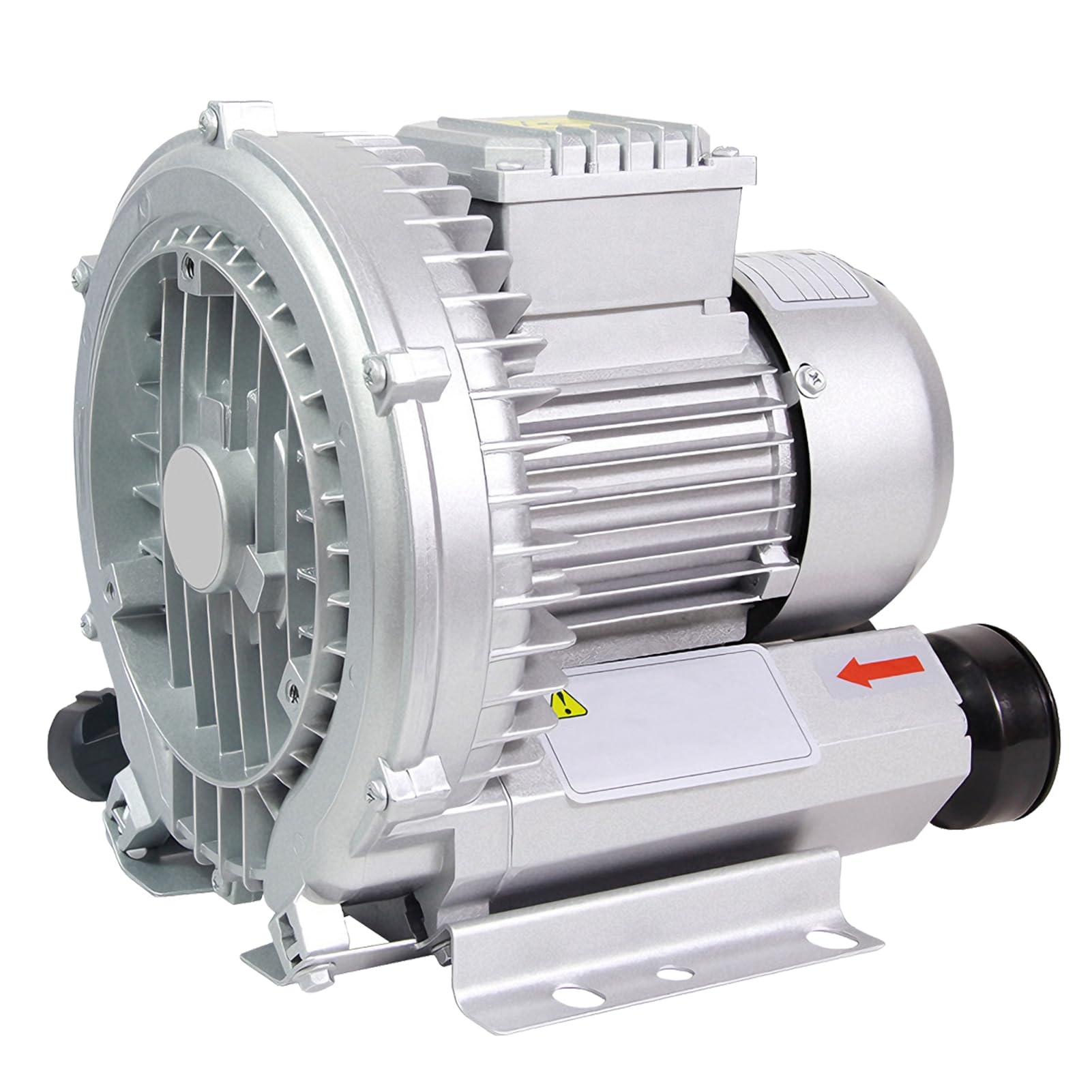 Soplador Regenerativo Monofásico Soplador Vórtex De Alta Presión Soplador Monofásico con Filtro Antipolvo Soplante para Acuicultura Y Aireación De Aguas Residuales