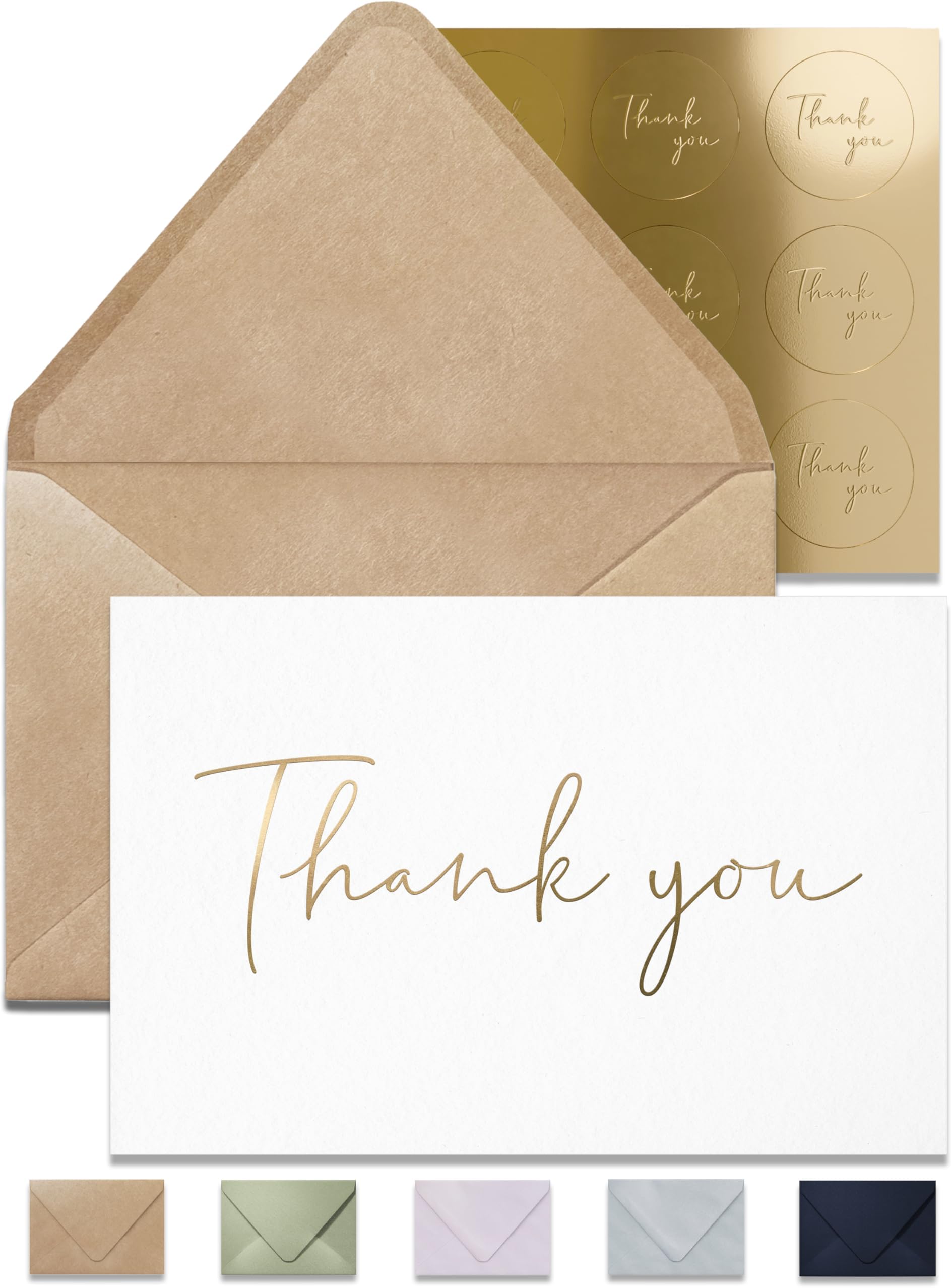 Best 13 Juvale 144-Pack Bulk Thank You Cards Set Wth Envelopes, Blank - View #6