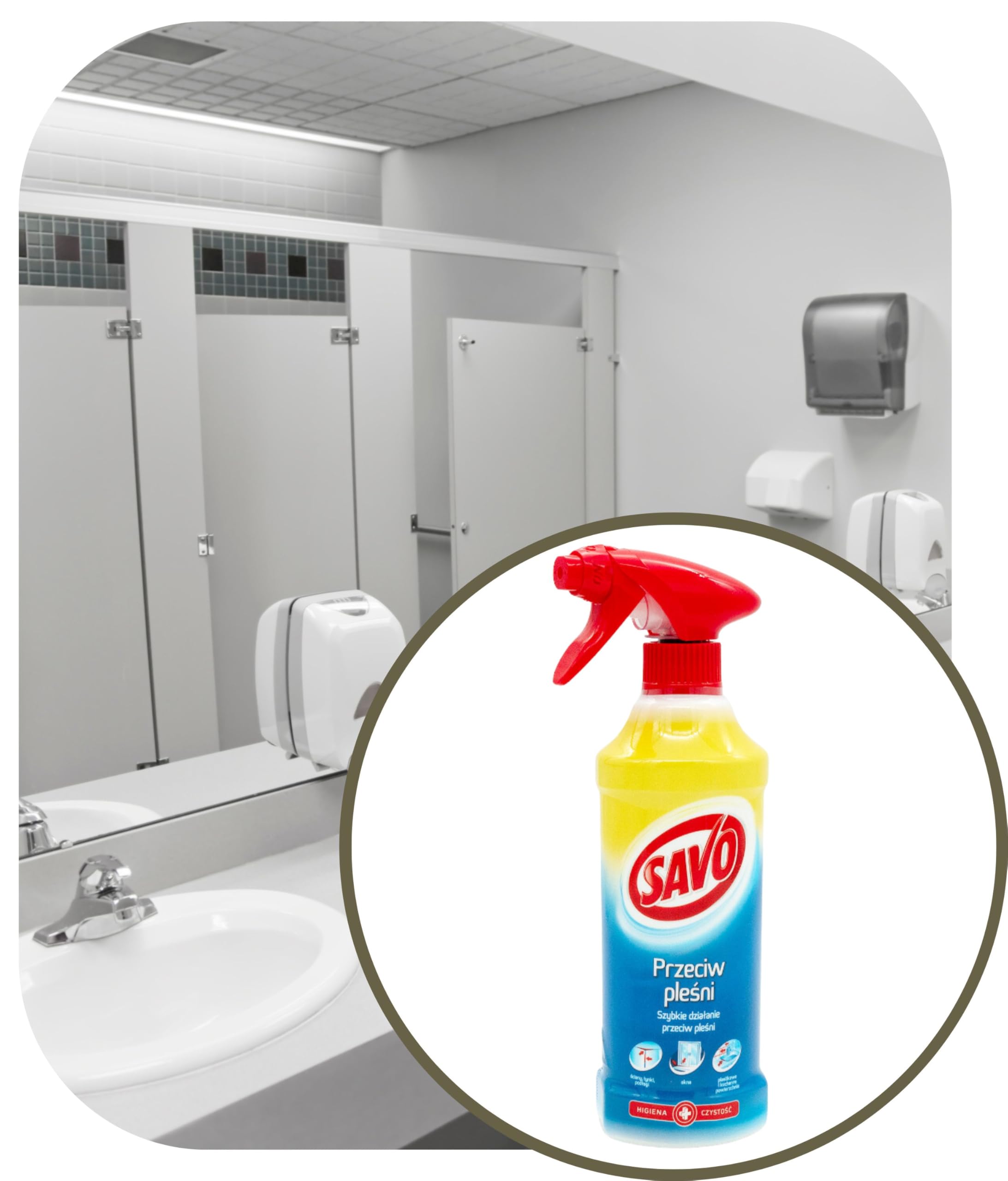 Savo Spray Do Czyszczenia Na Pleśń Grzyby 500ml