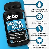 Vista 3 de Myo-inositol & D-Chiro Inositol & Water Away Píldoras - Diuréticos de retención de agua para la salud intestinal e hinchazón de piernas